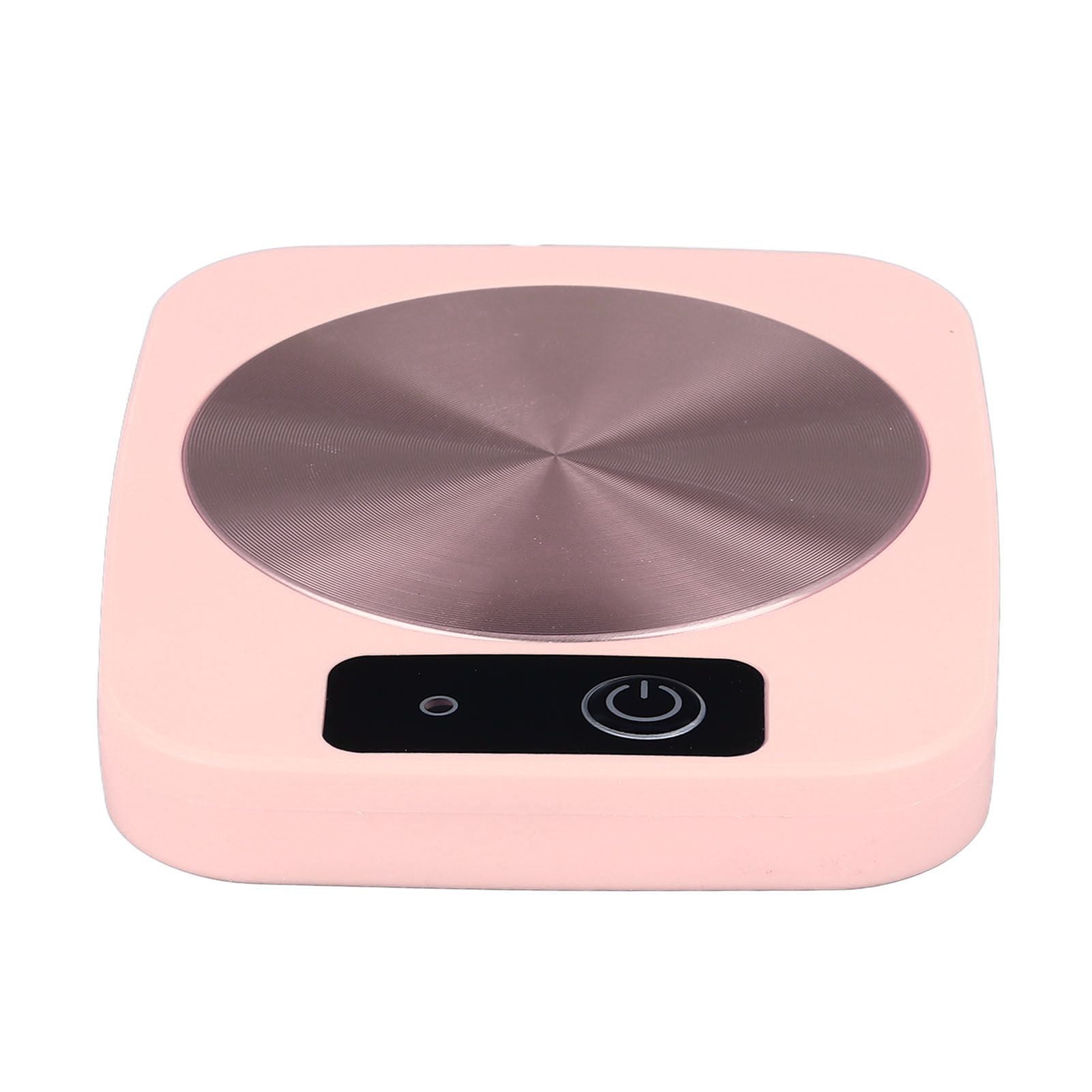 Coffee Warmer Smart Constant Temperature USB Powered Portable Mug Warmer for Office Travel Home Pink