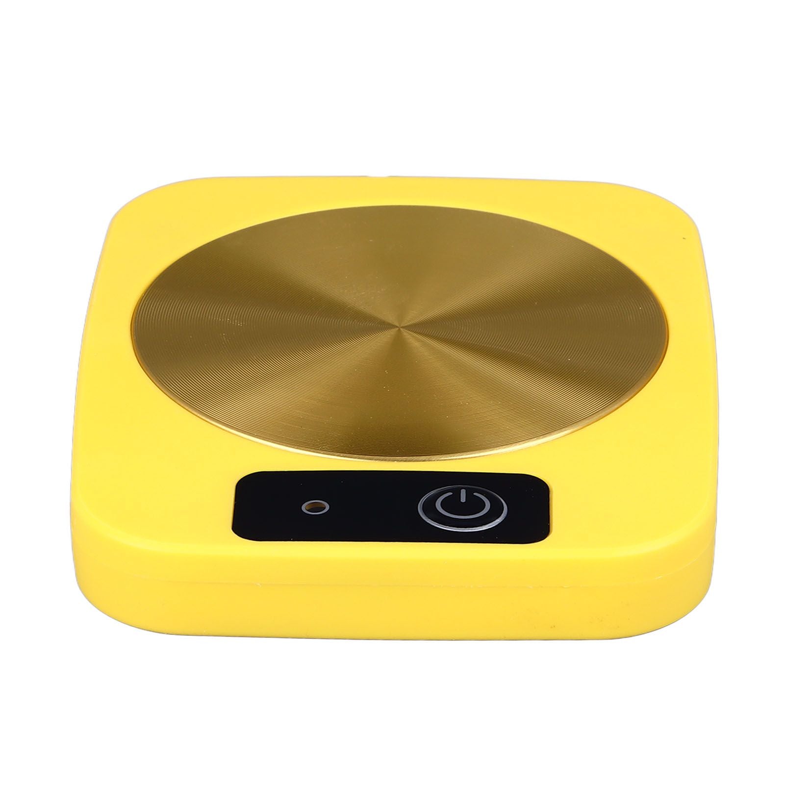 Coffee Warmer Smart Constant Temperature USB Powered Portable Mug Warmer for Office Travel Home Yellow