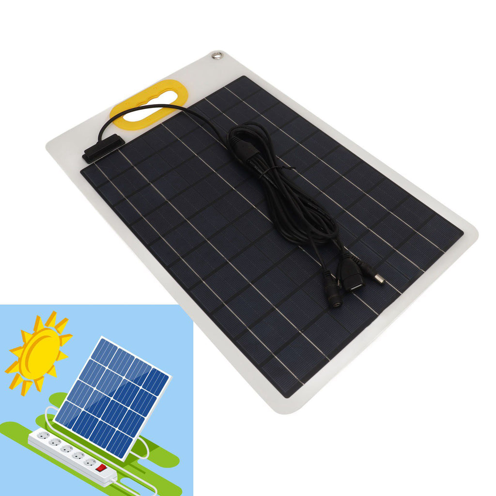 100W Portable Solar Panel Professional Efficient Portable Solar Panel for Outdoor Camping Hiking DC 12V 24V 5A