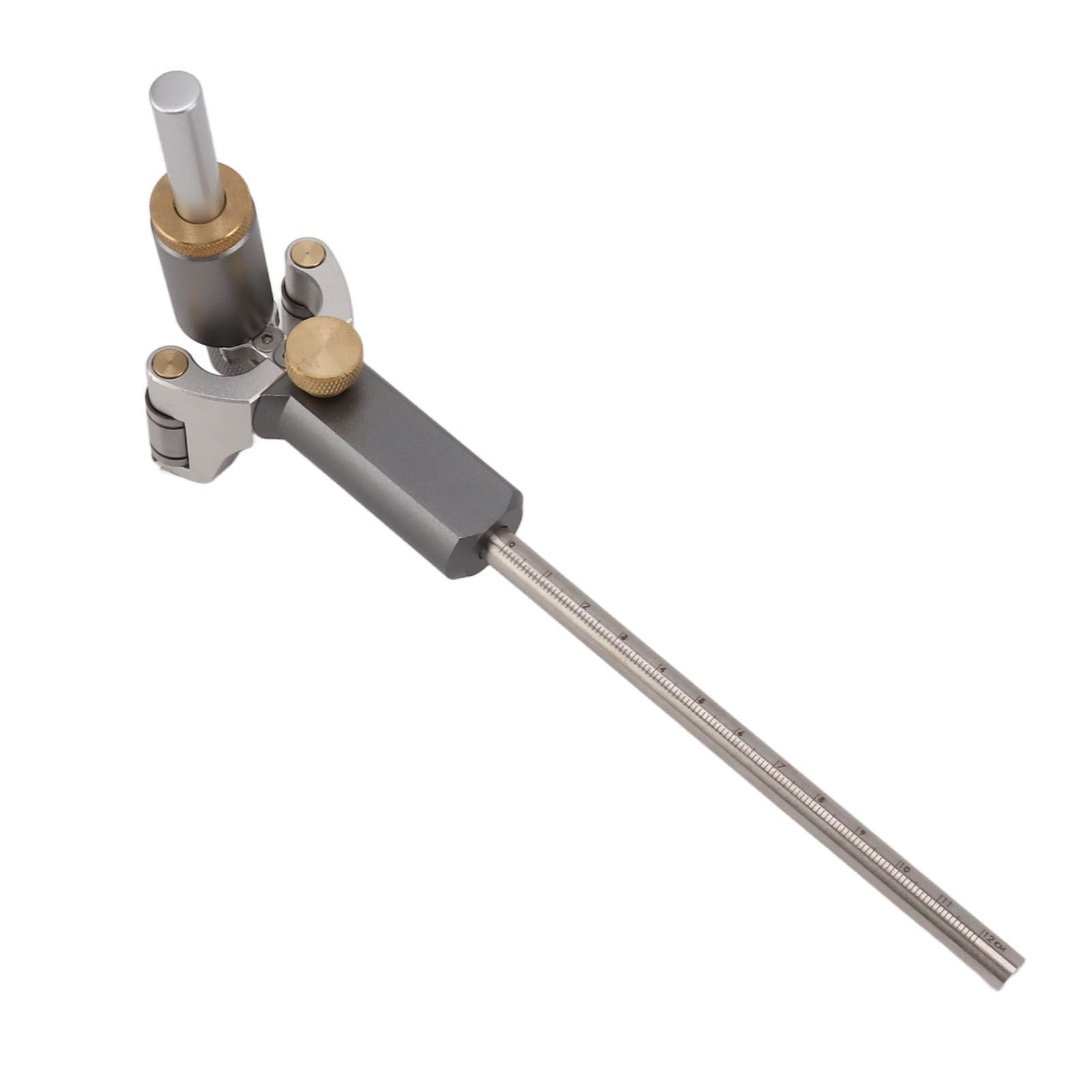 Linear Arc Dual Purpose Scriber Ruler Wood Scribe Tool Multifunctional Woodworking Scribing Drawing Tool