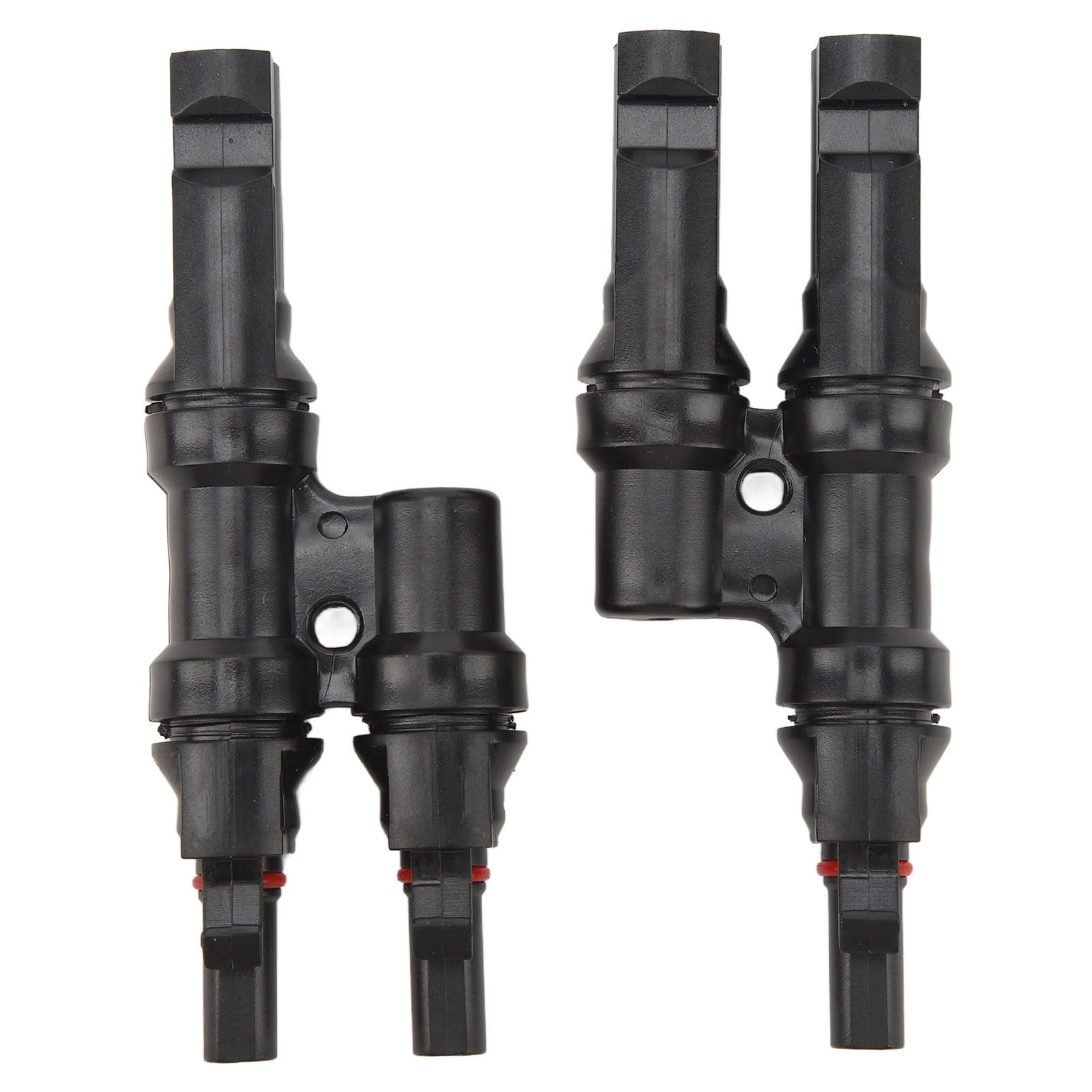 Solar Branch Connectors 3 Way T Type 1 to 2 Connector for Parallel Connection Between Solar Panels IP67 Waterproof