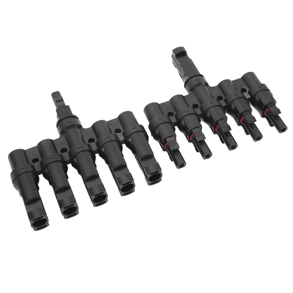Solar T Branch Connector 1 to 5 PPO IP67 Waterproof Female Male Safety Protection Solar Panel Power Accessory