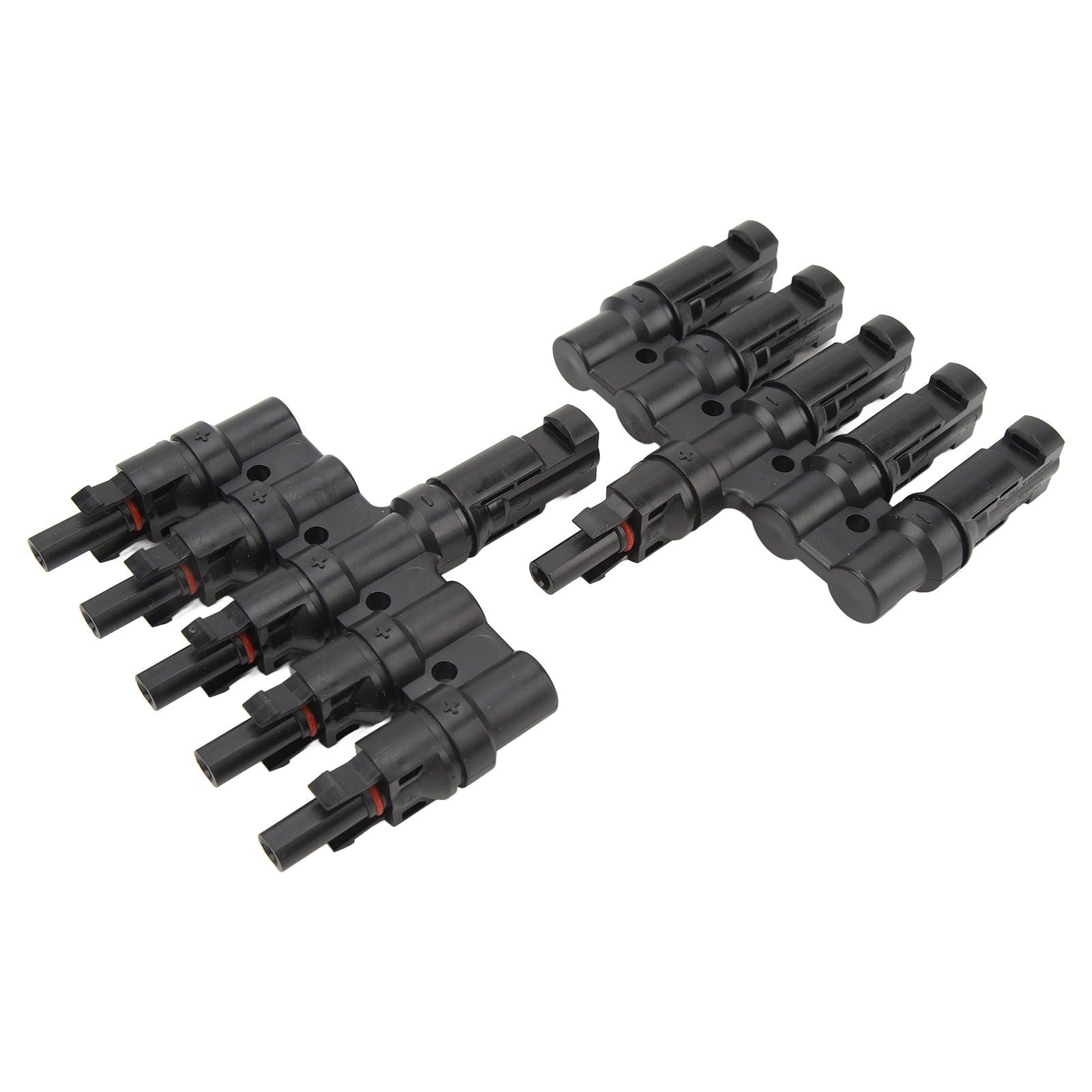 Solar T Branch Connector 1 to 5 PPO IP67 Waterproof Female Male Safety Protection Solar Panel Power Accessory