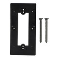 Video Doorbell Mount Multifunctional Soft Fixation Mounting Bracket Universal for Most Brand Doorbell Black