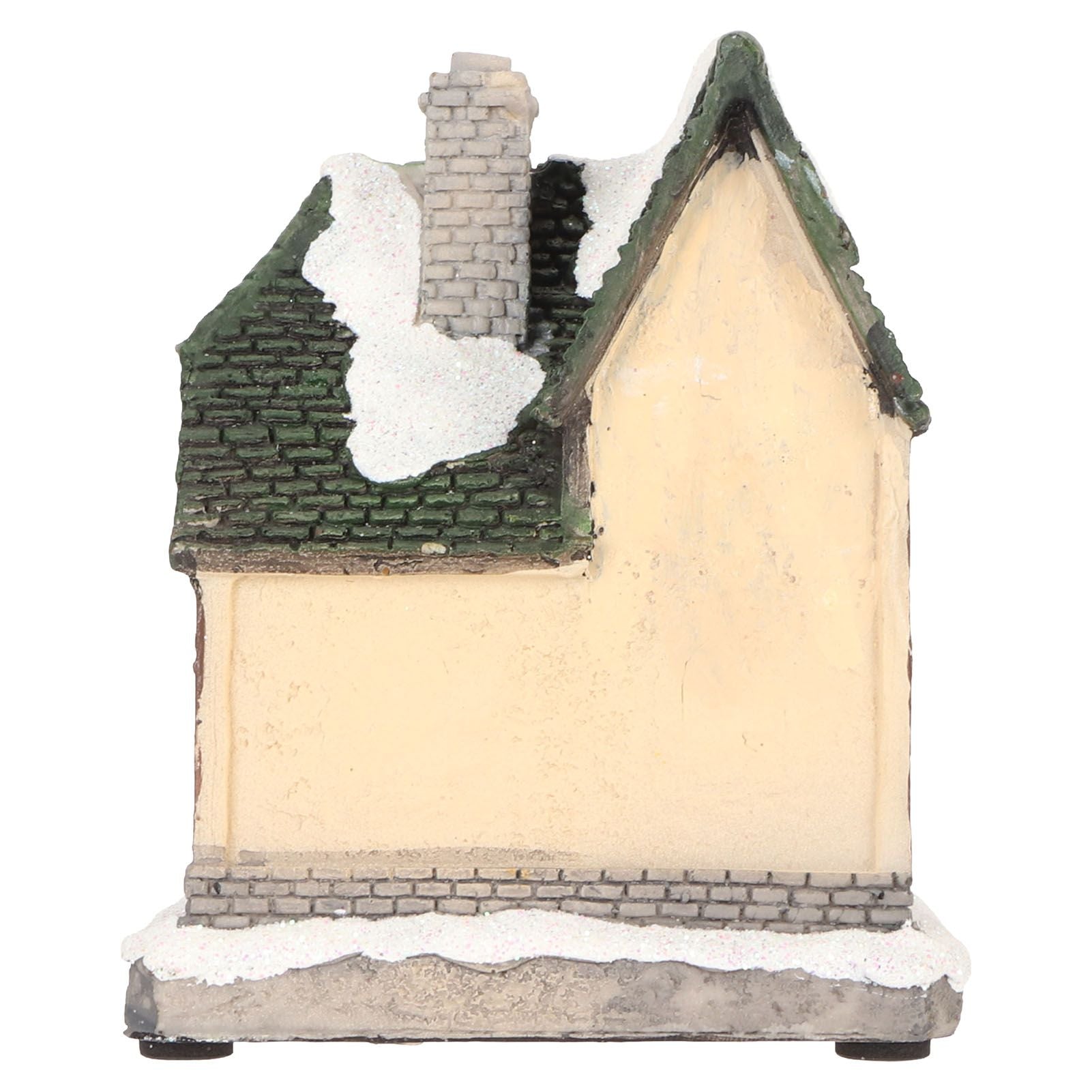 Christmas Village House Vintage Exquisite Landscaping LED Lighted Christmas House for Home Decor Presents Type B