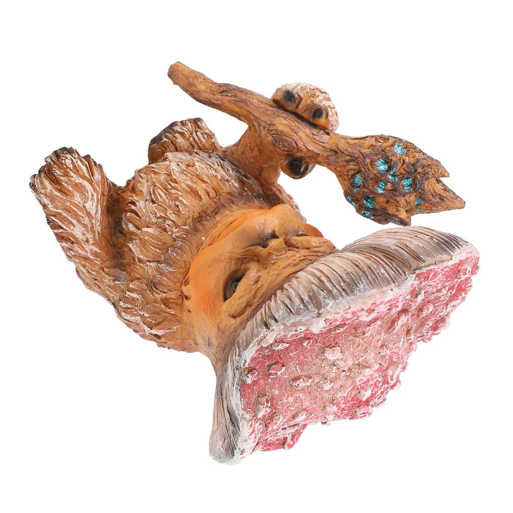 Fairy Mushroom Monster Resin Gothic Style Exquisite Vividly Detailed Outdoor Garden Statue for Lawn Yard Balcony A