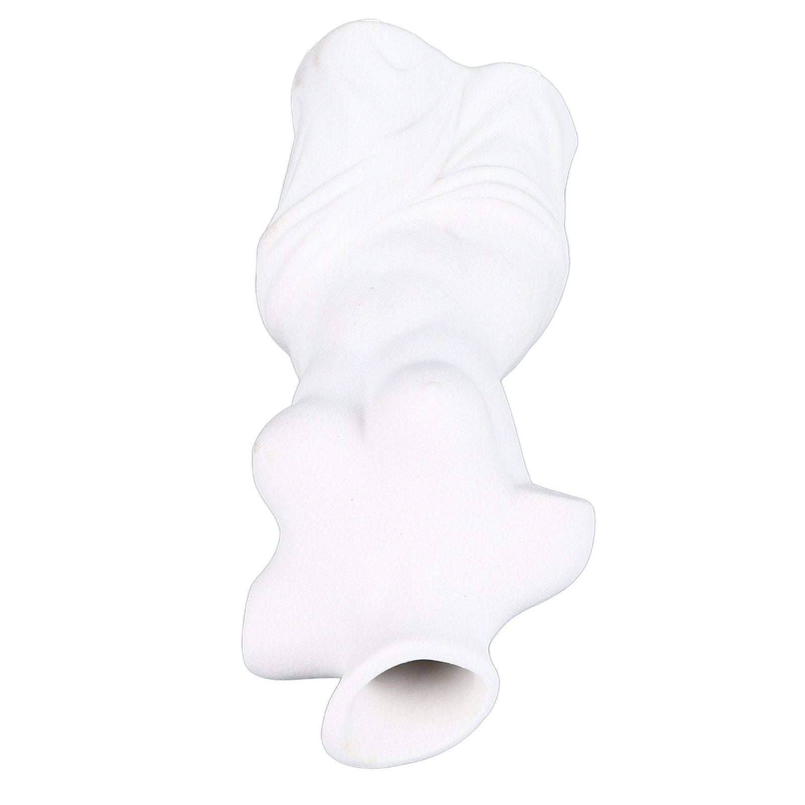 Female Body Vase White Ceramic Creative Feminine Curve Vases for Home Living Room Guesthouse Decoration