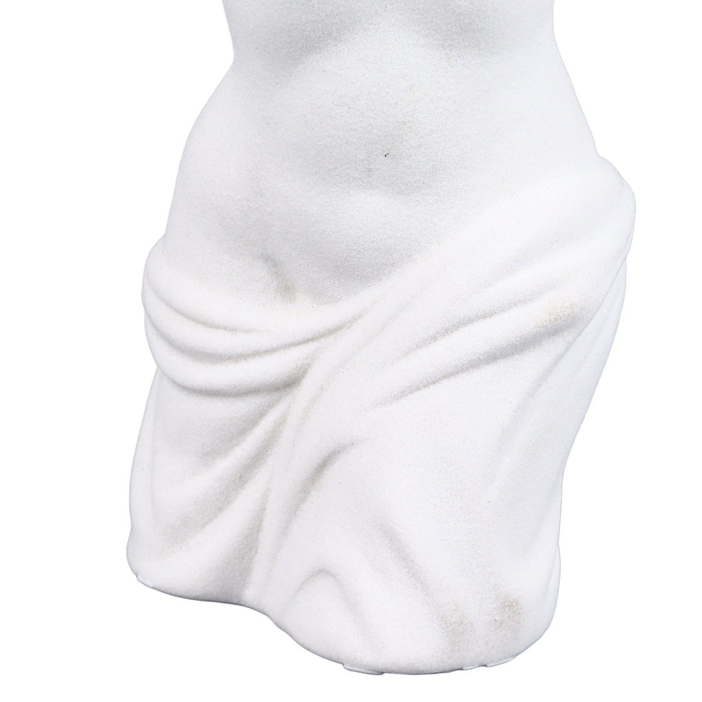 Female Body Vase White Ceramic Creative Feminine Curve Vases for Home Living Room Guesthouse Decoration