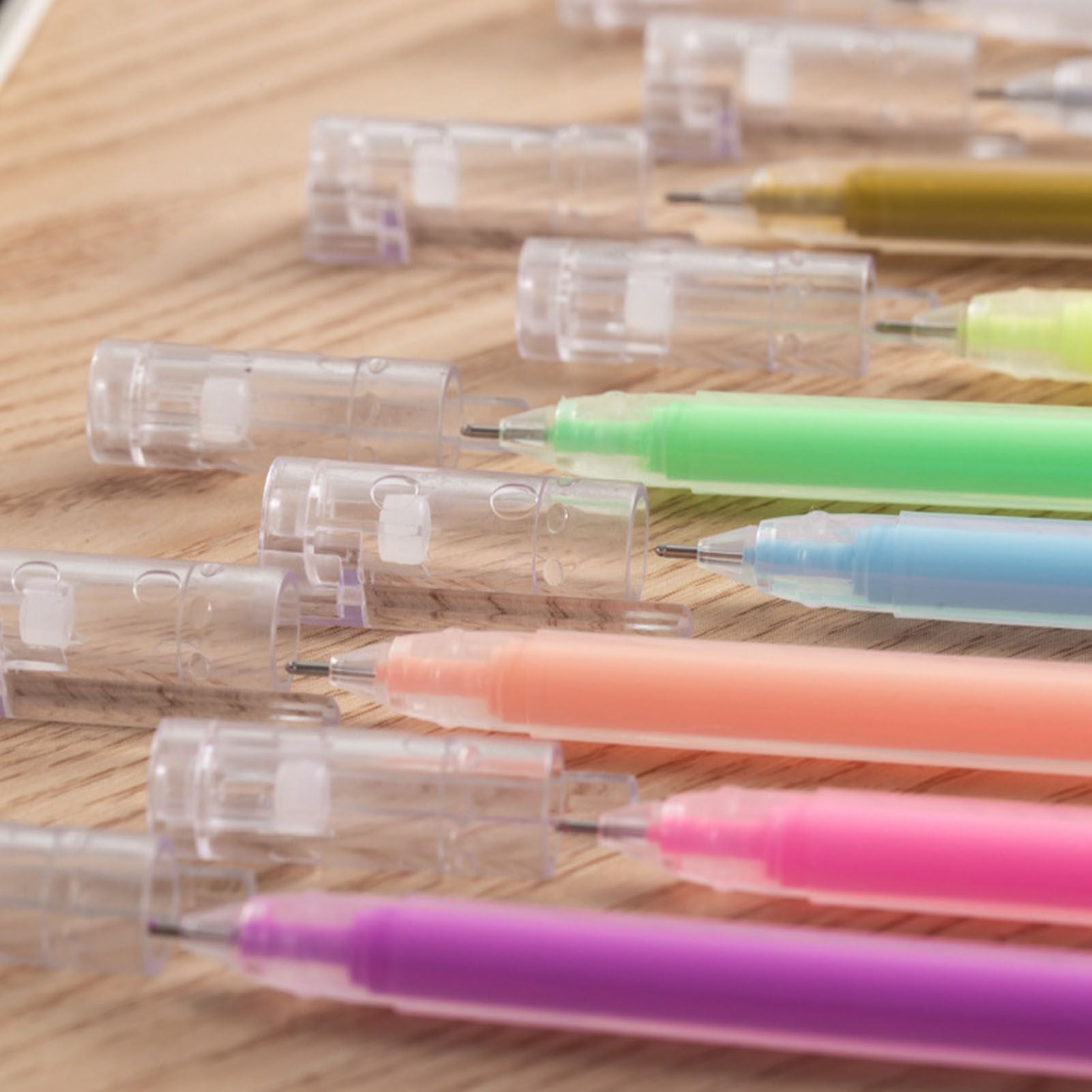 2pcs Highlighters Set Marker Pens Suitable for Journaling Highlighting Underlining Taking Notes Pink