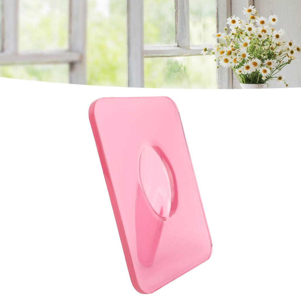 Photo Frame Flower Vase Acrylic Rectangle Centerpiece Clear Hydroponic Floral Vase for Dining Table Home Office Pink