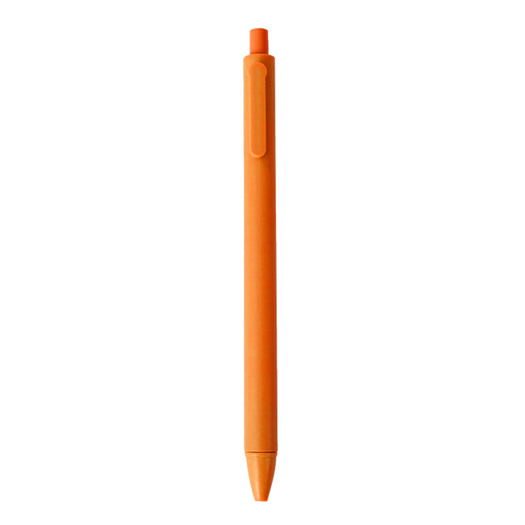 Gel Pen for Kids Students Adults Black Ink Medium Point Pressing Retractable Smooth Writing Pen for Journaling Note Taking Cute Office School Supplies Tawny