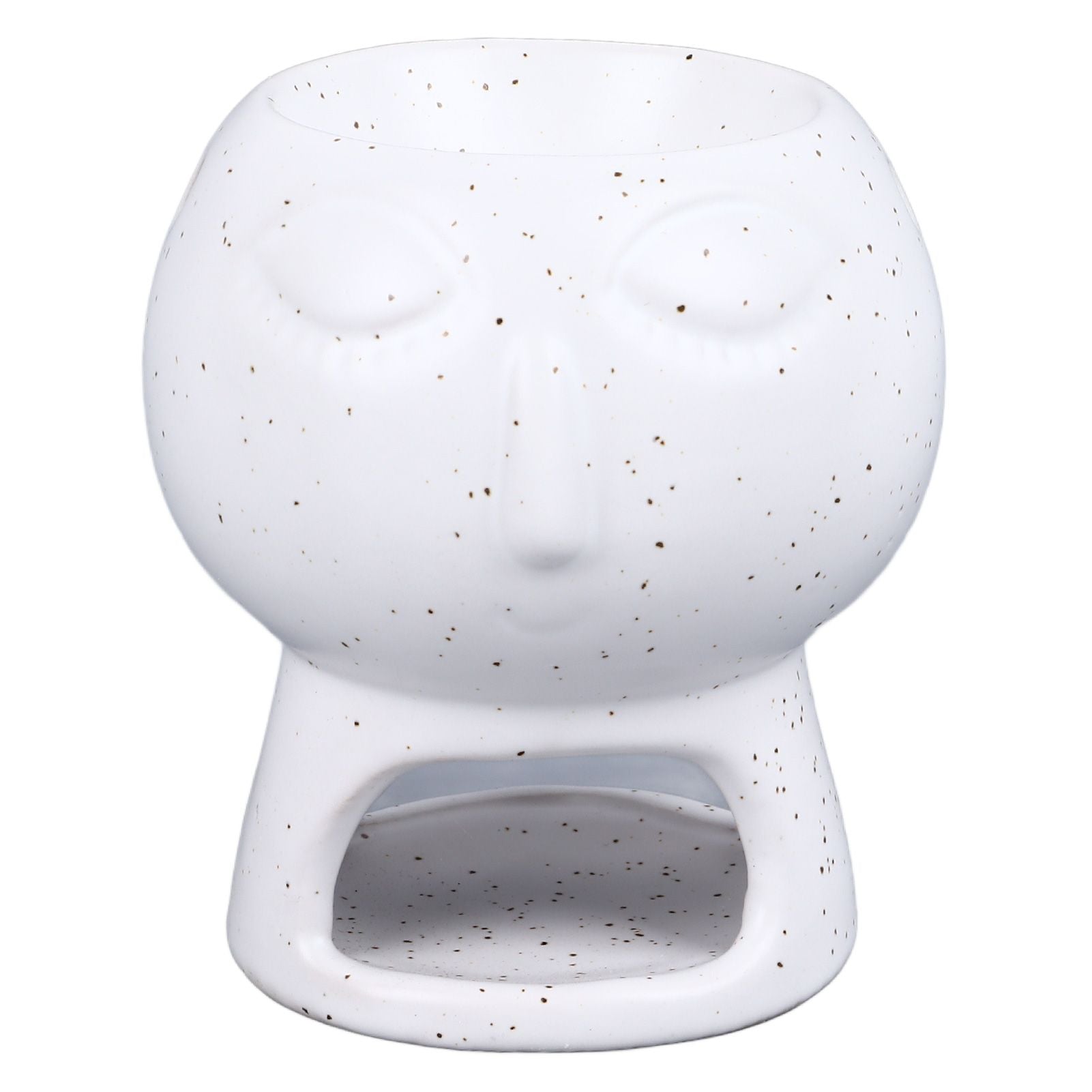 3Pcs Ceramic Tealight Candle Holder Oil Burner Wax Melt Oil Burner for Home Bedroom Decor Christmas Housewarming Gift