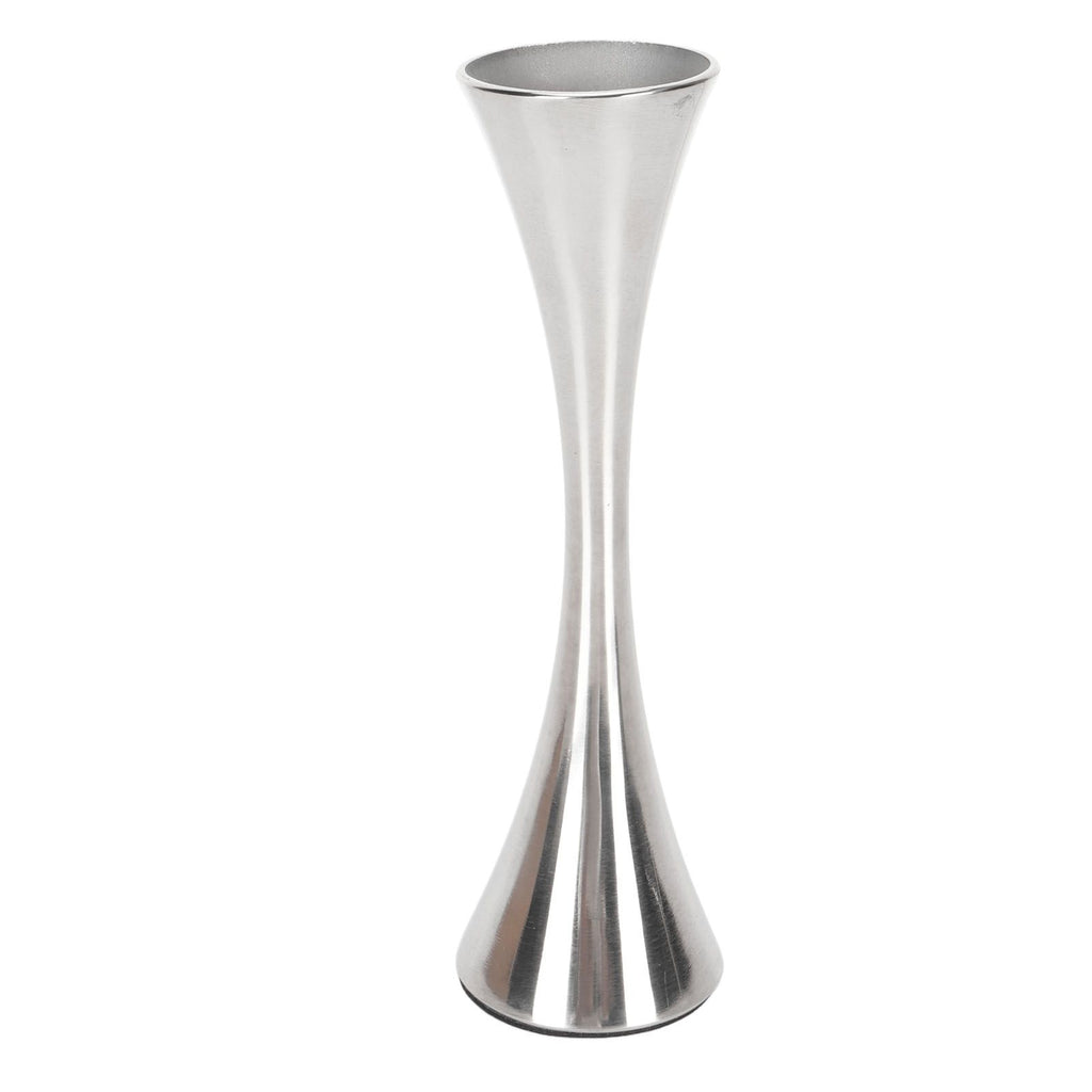 Stainless Steel Vase Innovative Elegant Modern Style Round Mouth Metal Flower Vase for Living Room Table