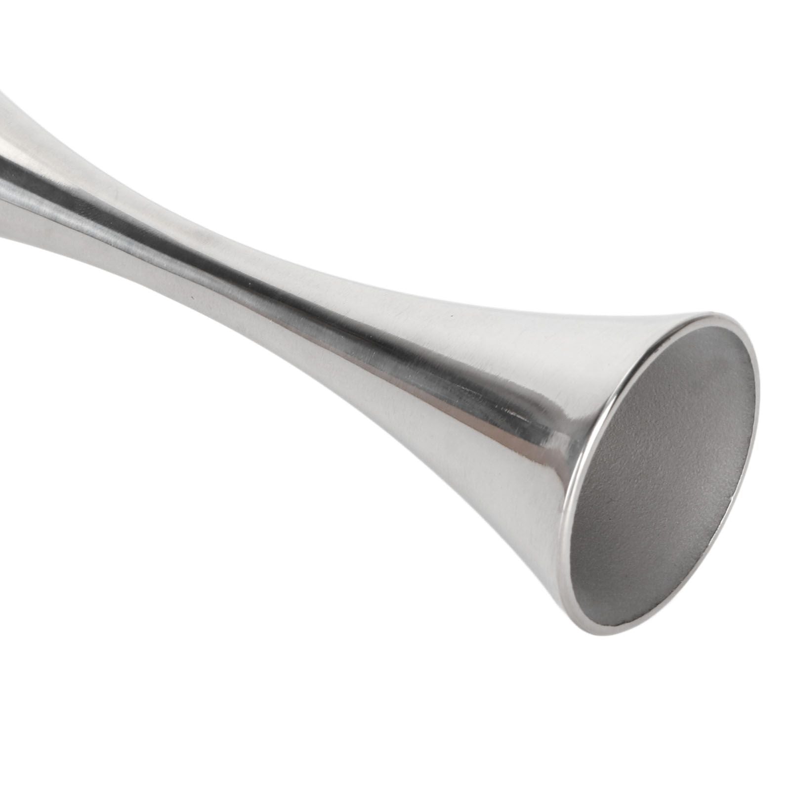 Stainless Steel Vase Innovative Elegant Modern Style Round Mouth Metal Flower Vase for Living Room Table