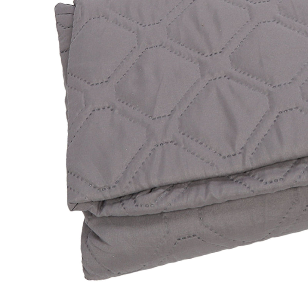 Mattress Cover Waterproof Dustproof Skin Friendly Cotton Insert Design Bed Fitted Sheet Protector for Children Elderly People Bedding Products Gray 135x190cm / 53.1x74.8in 45cm / 17.7in
