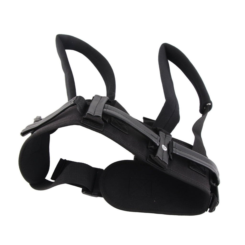 Transfer and Walking Gait Belt with Handles Adjustable Elderly Standing Assist Lift Belt for Seniors Caregiver Nurse Black