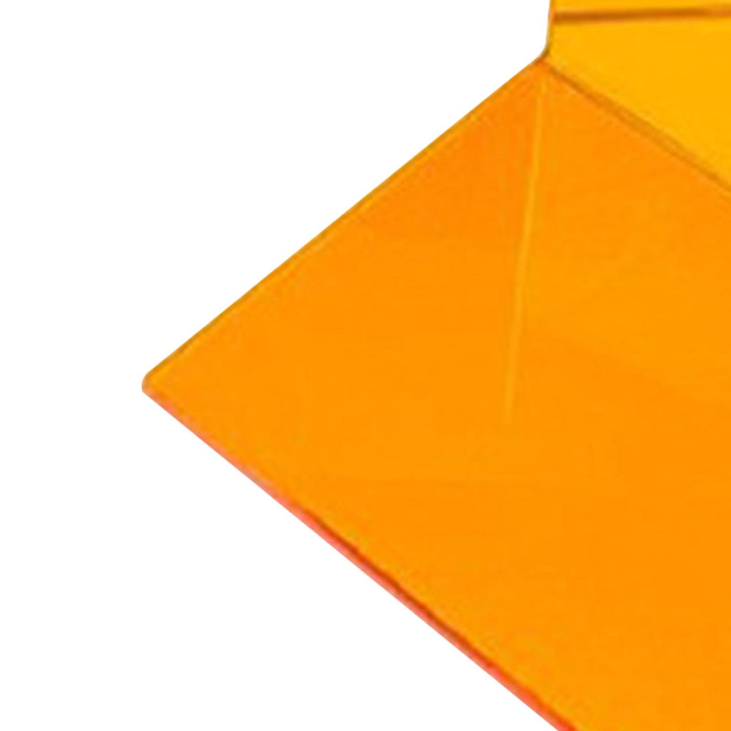 1 Pair of Bookends Thicken Non Slip Transparent Acrylic Desk Decorative Heavy Book End for Student Office L Shaped Orange