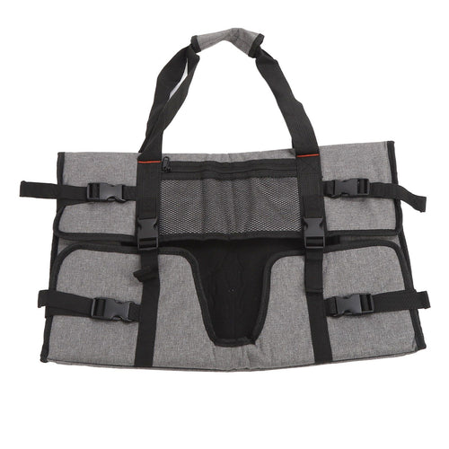 24in Computer Monitor Storage Bag Portable Computer Monitor Carrying Bag Travel Carrying Case For Screens and Monitors Gray