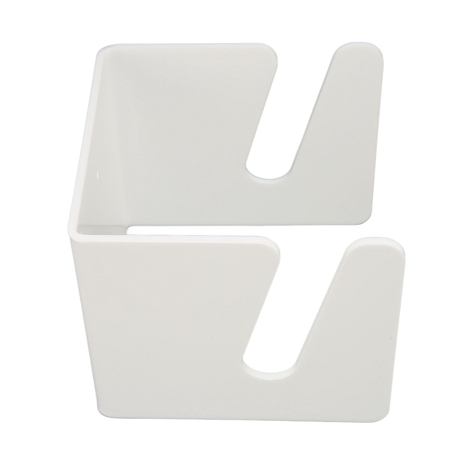 Skateboard Wall Mount Acrylic Display Storage Holder Hanger Home Decoration for Indoor White