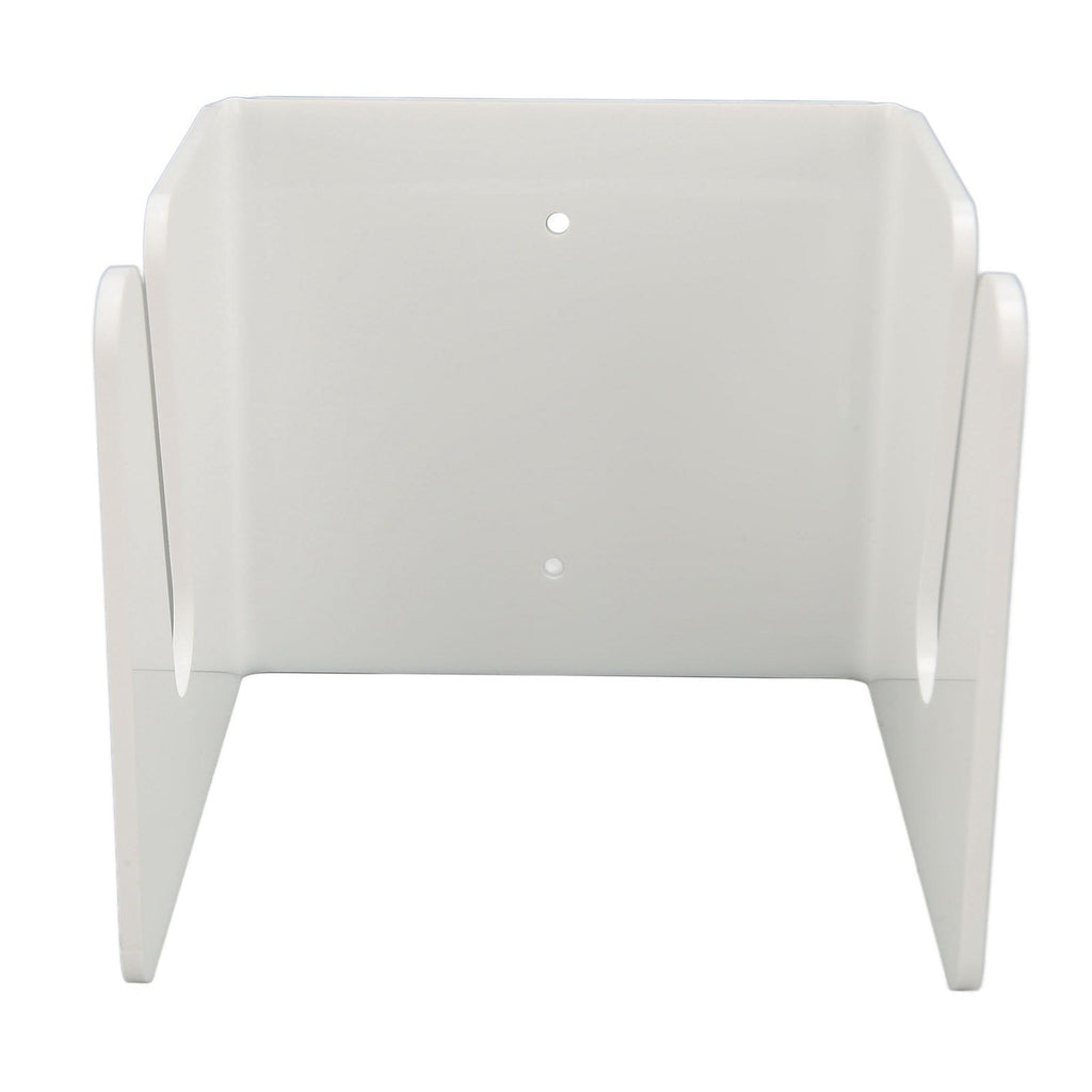 Skateboard Wall Mount Acrylic Display Storage Holder Hanger Home Decoration for Indoor White