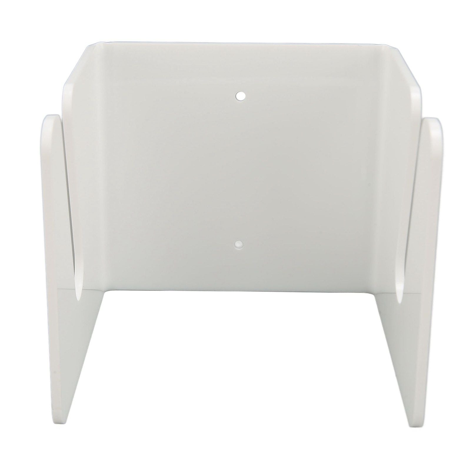 Skateboard Wall Mount Acrylic Display Storage Holder Hanger Home Decoration for Indoor White