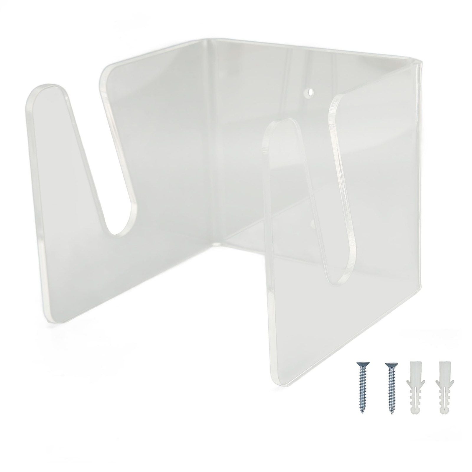 Skateboard Wall Mount Acrylic Display Storage Holder Hanger Home Decoration for Indoor Transparent