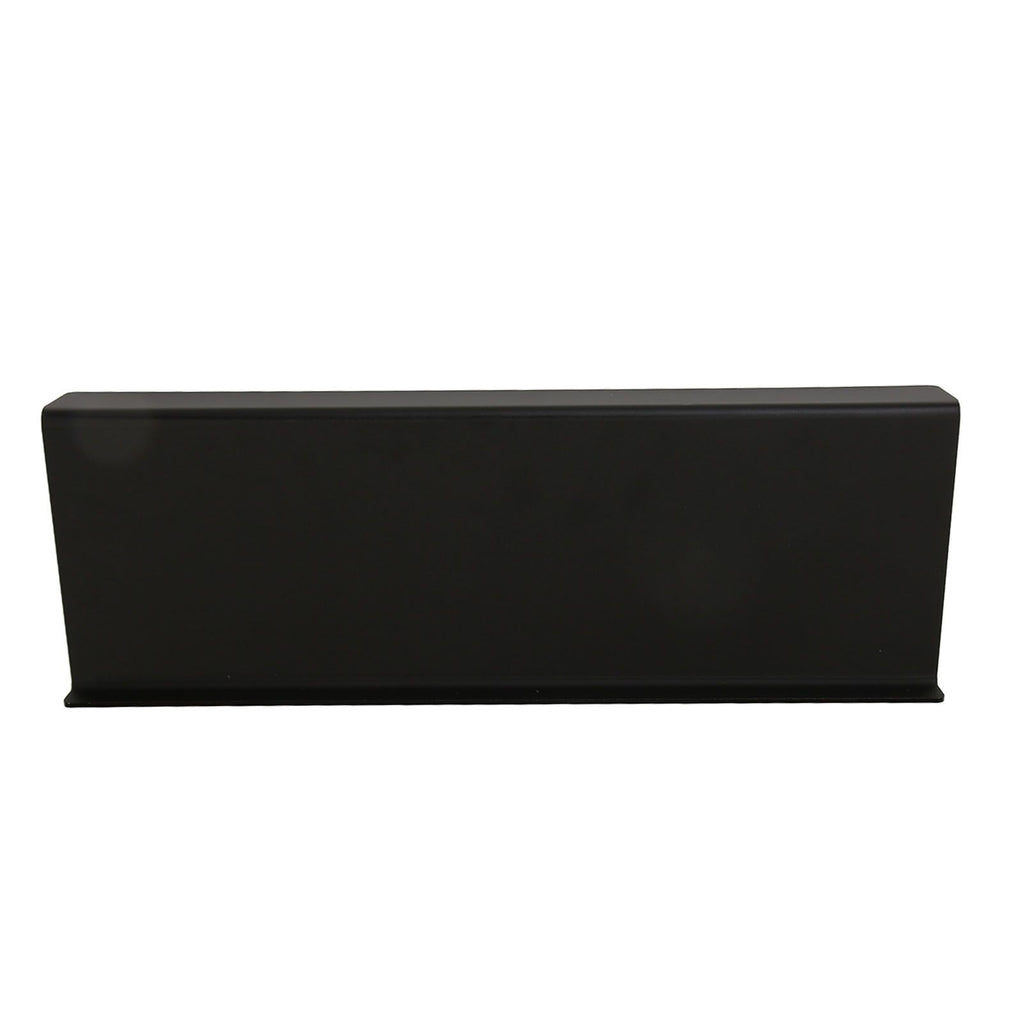 Acrylic Tilted Computer Keyboard Holder Low Front Lip Polished Finish Keyboard Riser Keyboard Holder for Office Black