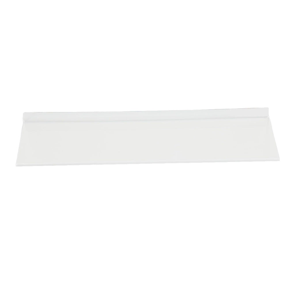 Acrylic Tilted Computer Keyboard Holder Low Front Lip Polished Finish Keyboard Riser Keyboard Holder for Office Transparent