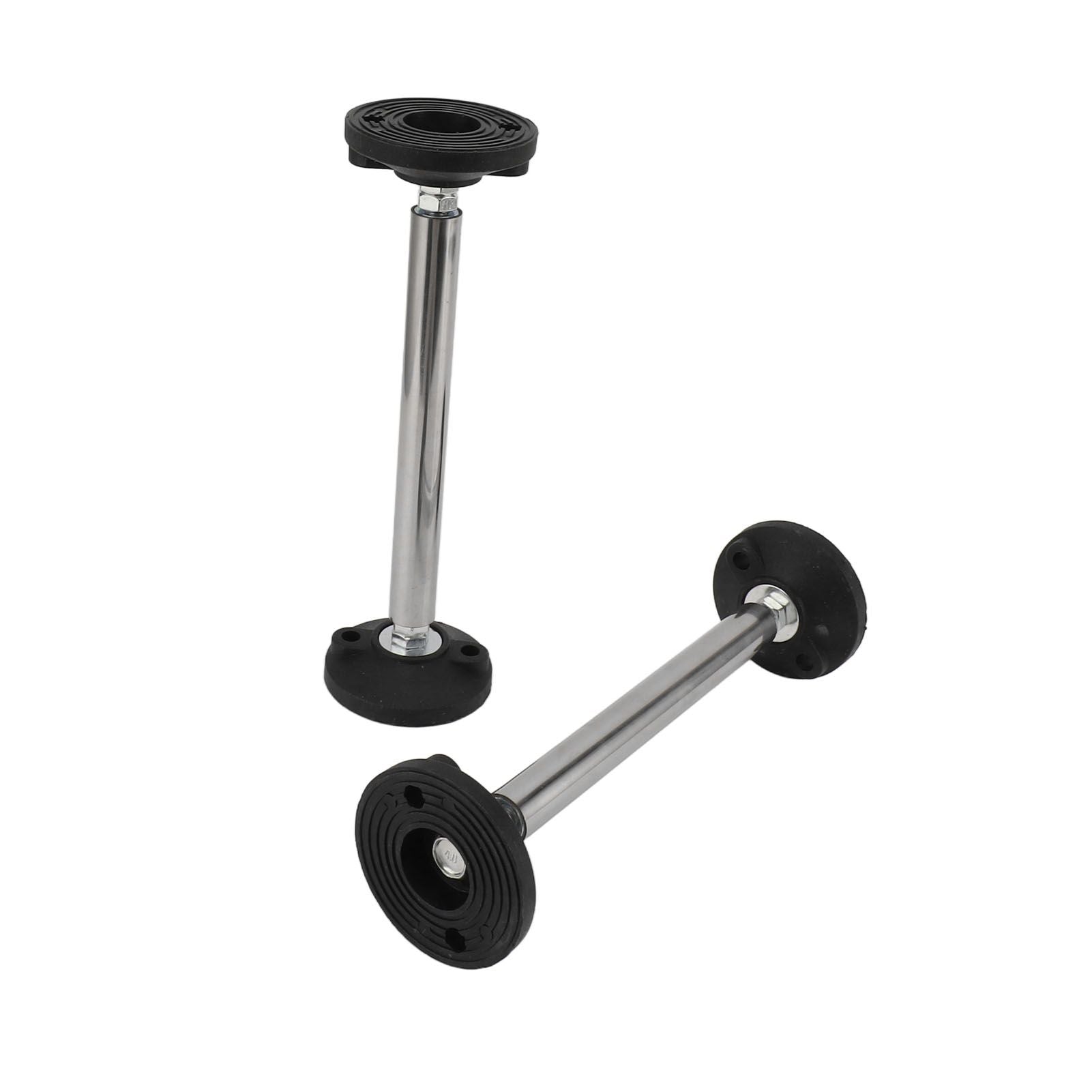 2Pcs Cabinet Adjustable Support Rod Stainless Steel Bathroom Cabinet Hanging Installation Lifting Support Rod Model 150