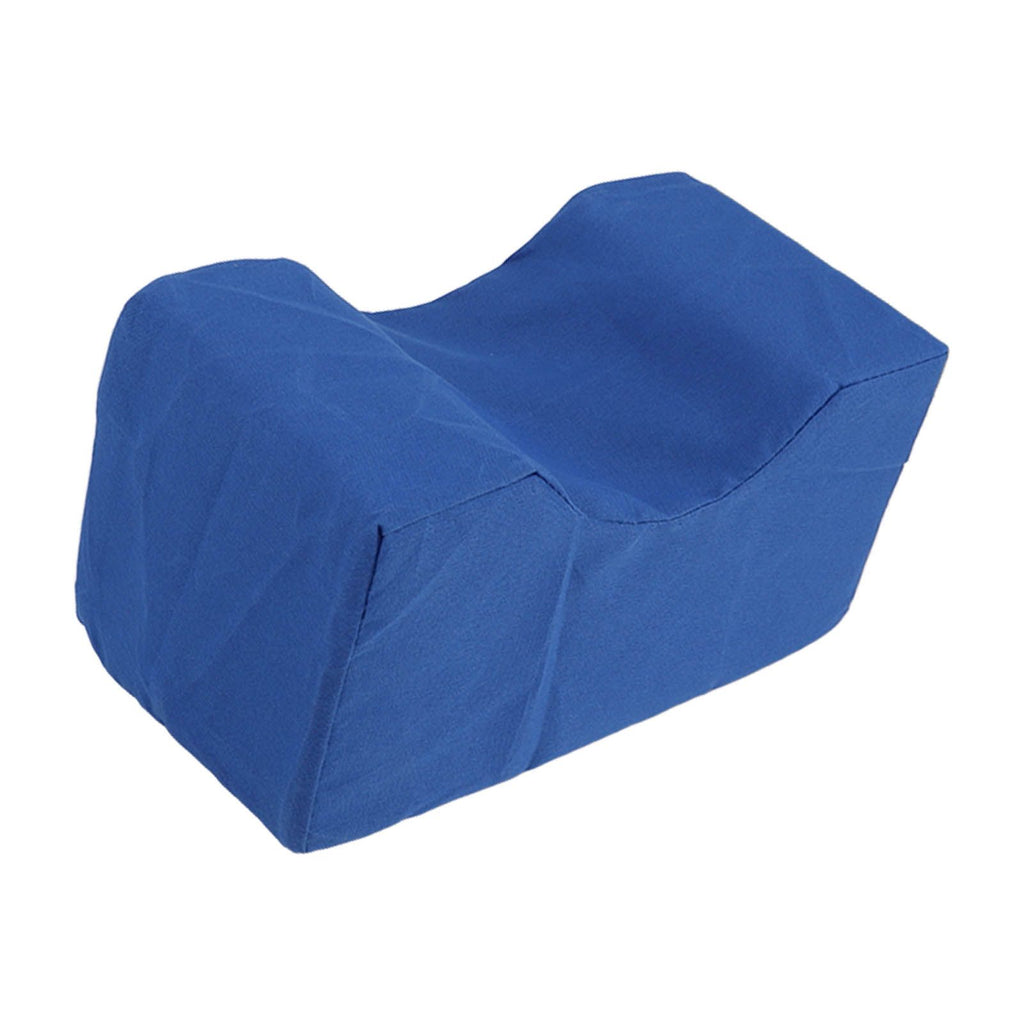Ankle Pillow Foot Elevator Sponge Breathable Anti Bedsore Cushion Leg Rest Elevating Pad for Elderly Patient Injury Relieve Blue