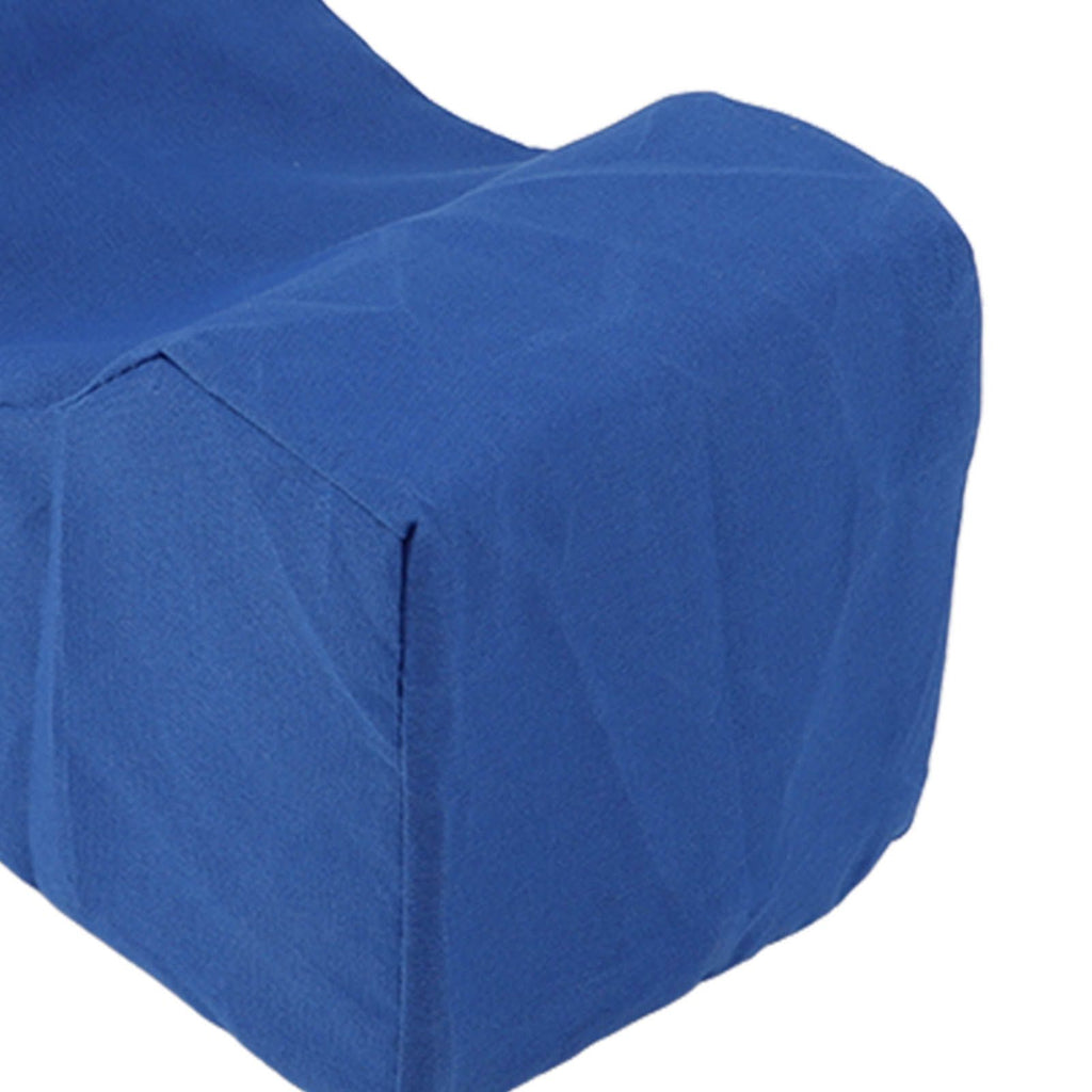 Ankle Pillow Foot Elevator Sponge Breathable Anti Bedsore Cushion Leg Rest Elevating Pad for Elderly Patient Injury Relieve Blue