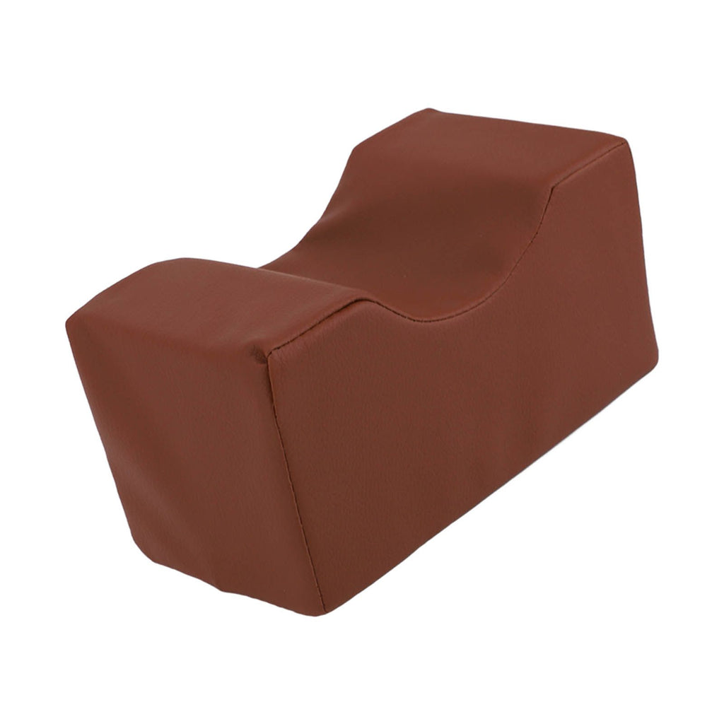 Ankle Pillow Foot Elevator Sponge Breathable Anti Bedsore Cushion Leg Rest Elevating Pad for Elderly Patient Injury Relieve Brown