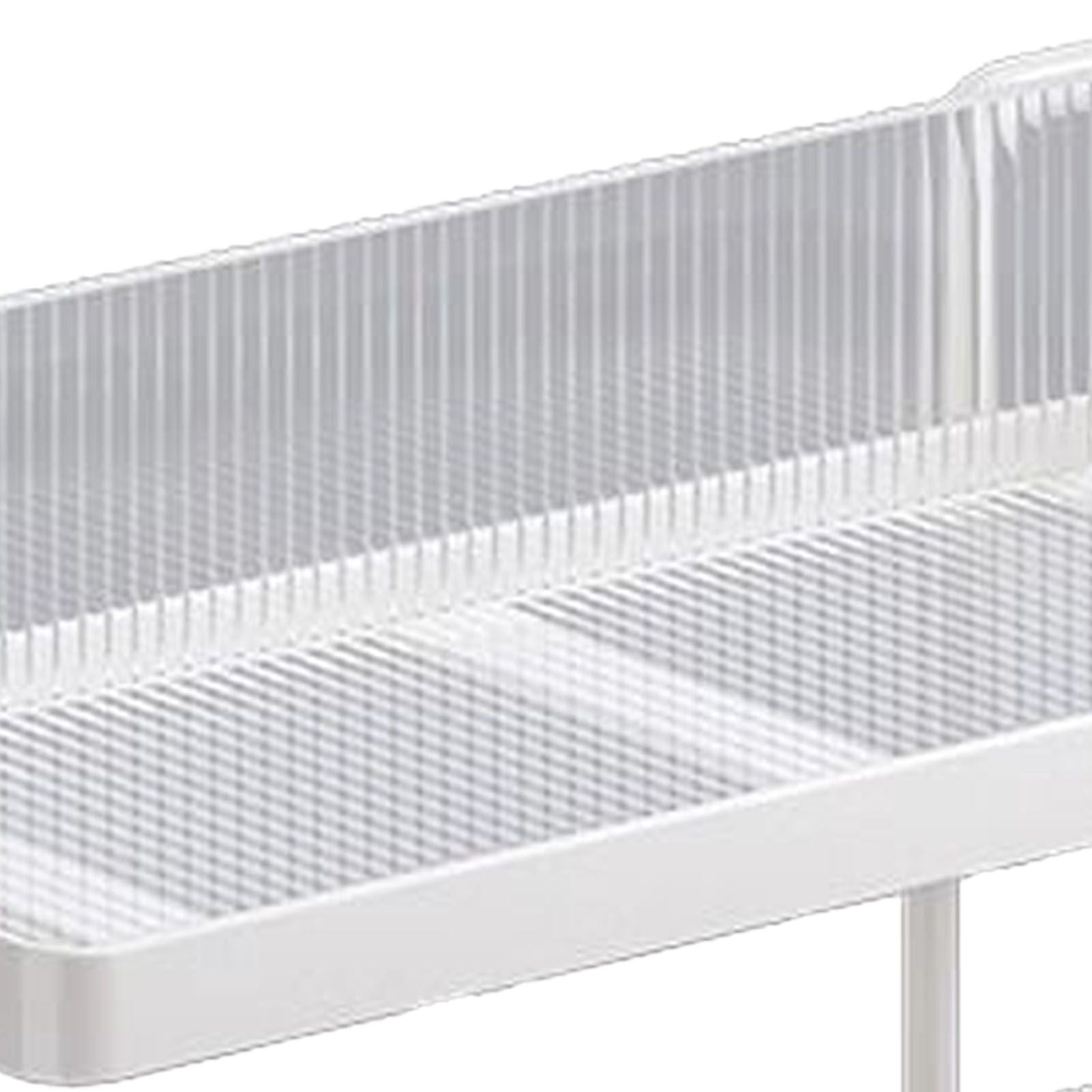 Countertop Shelf Organizer Carbon Steel 2 Tier Multifunctional Kitchen Spice Rack for Bedroom Bathroom Cupboard Under Sink Cream White