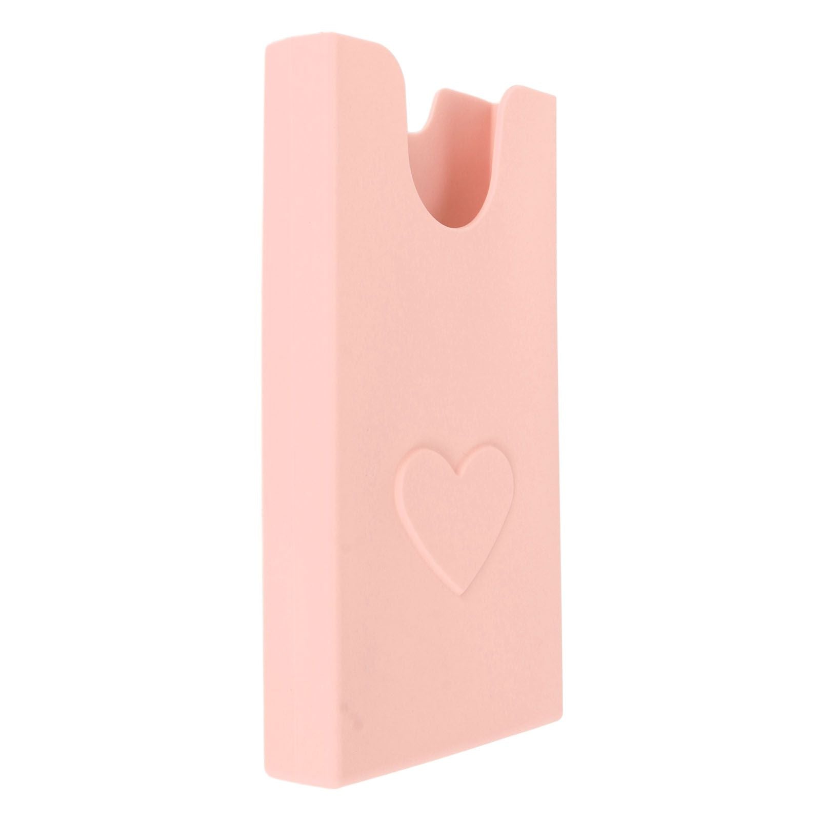 Beach Bag Phone Holder Silicone Phone Case Wallet Holder Insert Accessory Secure Attachment Keep Phone Handy Pink