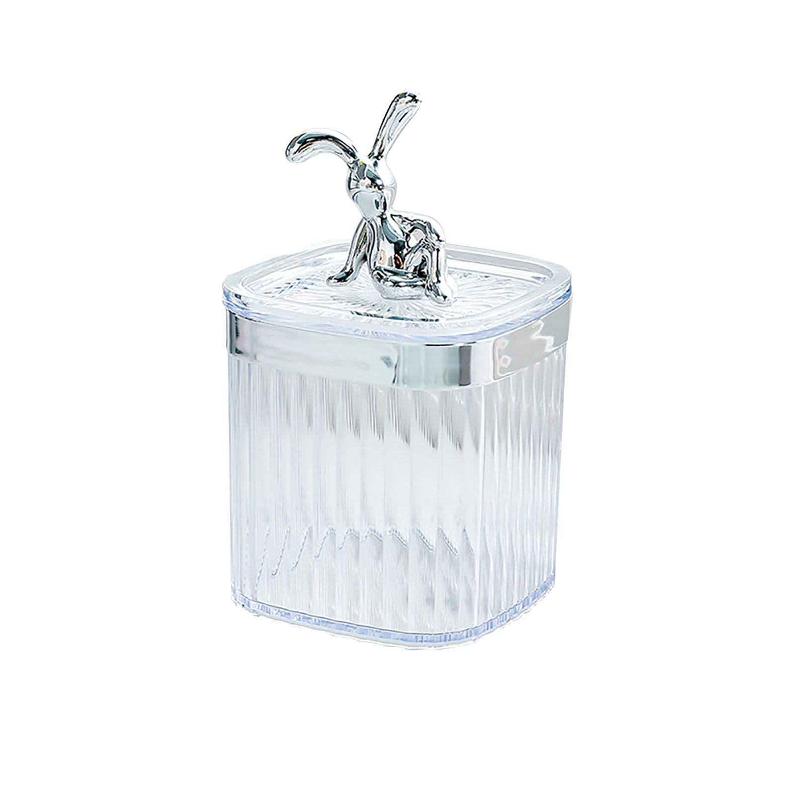 Toothpick Holder Large Capacity Fashion Look Toothpick Container Storage Box Jar for Home Restaurant Transparent