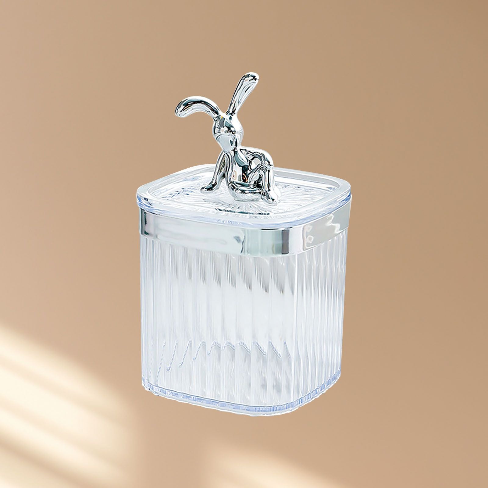 Toothpick Holder Large Capacity Fashion Look Toothpick Container Storage Box Jar for Home Restaurant Transparent