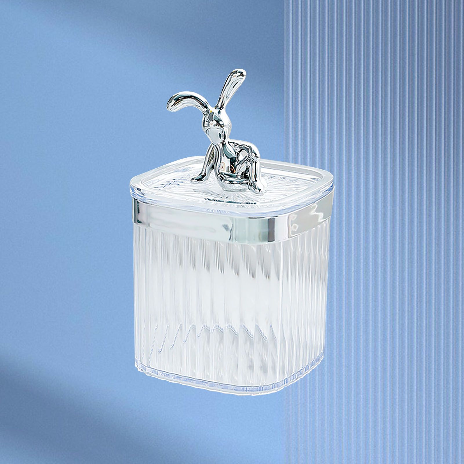 Toothpick Holder Large Capacity Fashion Look Toothpick Container Storage Box Jar for Home Restaurant Transparent