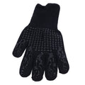 Heat Resistant Cooking Gloves Non Slip Reversible Use Polyester Cotton Lining Oven Glove for Grilling Barbecue Cooking
