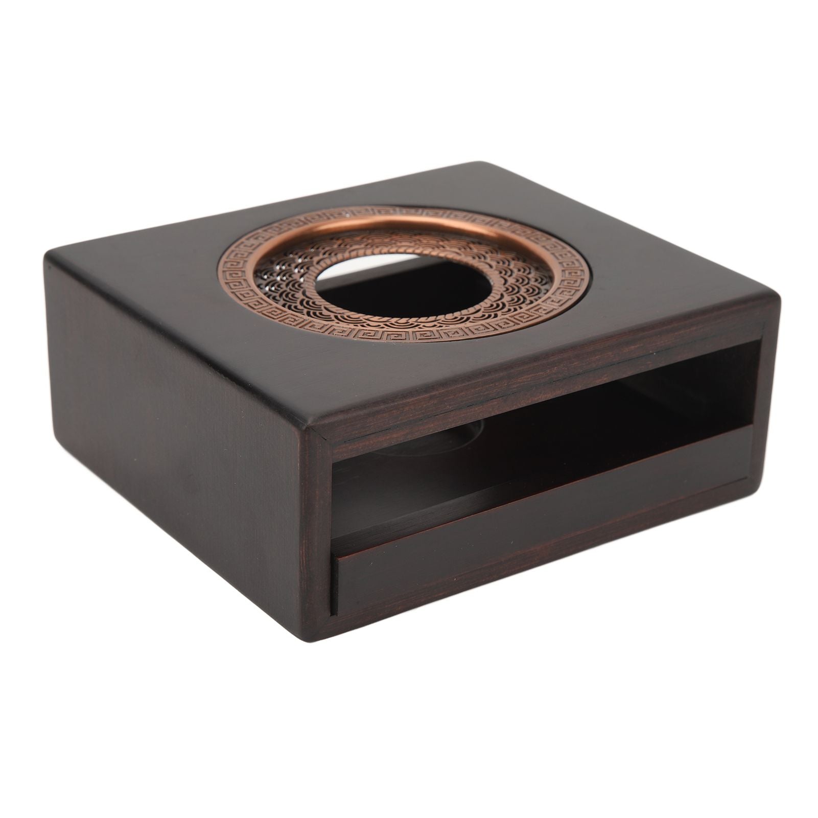Bamboo Teapot Warmer Rapid Heating Traditional Save Energy Bamboo Tea Warmer Base for Teaware Accessories