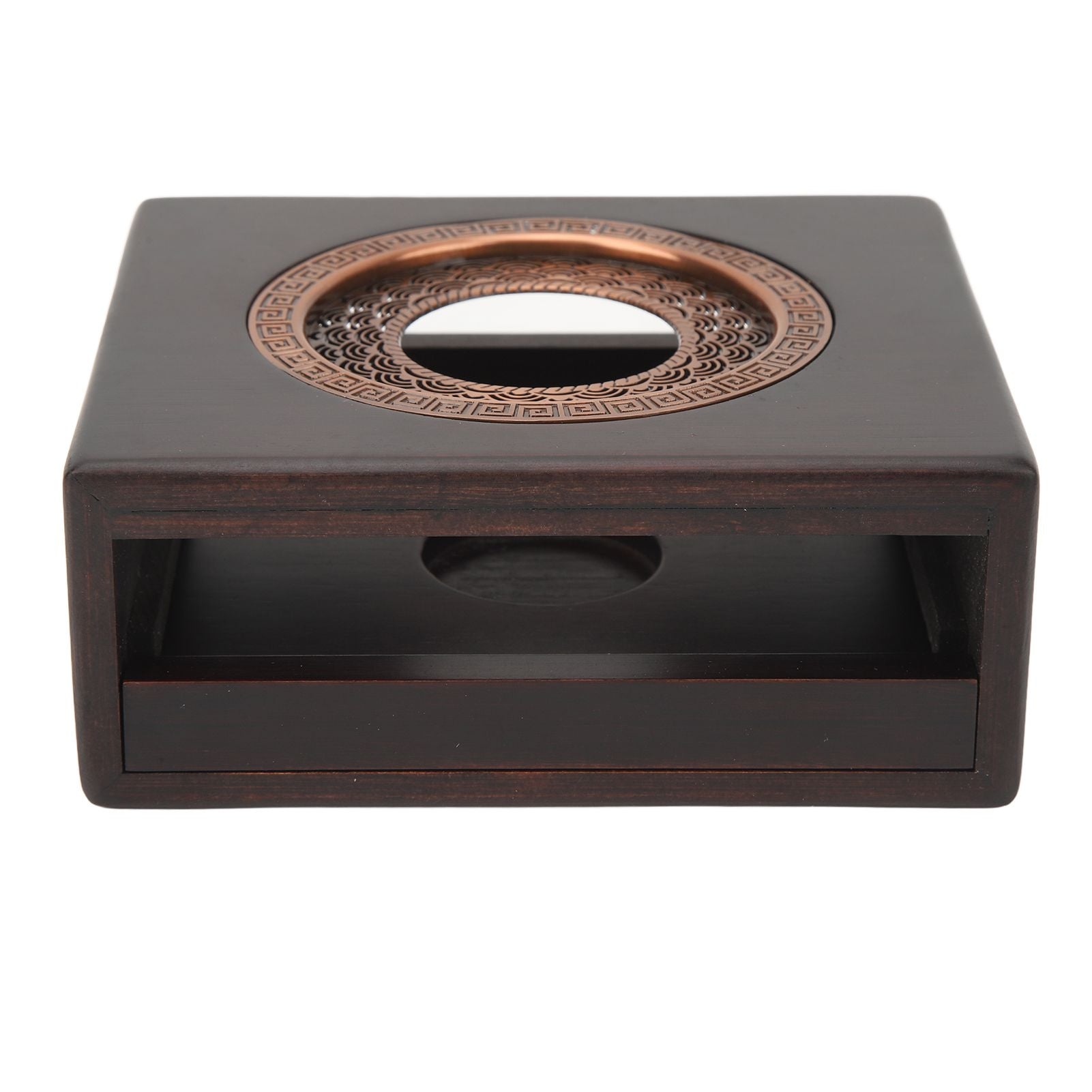 Bamboo Teapot Warmer Rapid Heating Traditional Save Energy Bamboo Tea Warmer Base for Teaware Accessories