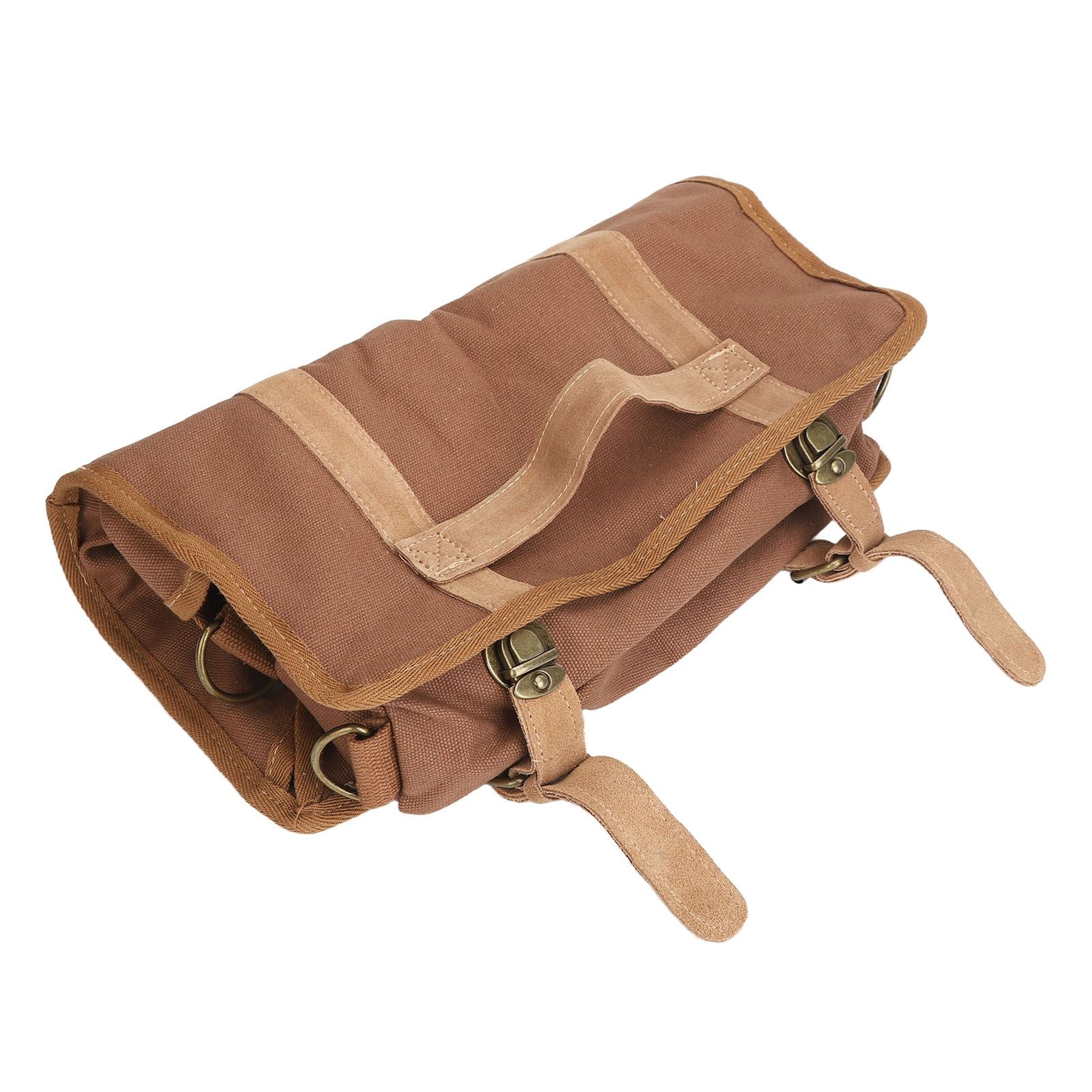 Bartending Tool Bag Portable Large Capacity Stylish Adjustable Shoulder Strap Bartender Kit Bag for Camping Parties Coffee