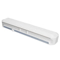 Plastic Wrap Dispenser with Slide Cutter Smooth Cutting Adjustable Reusable Cling Film Dispenser for Tin Foil M 38.5x7.5cm