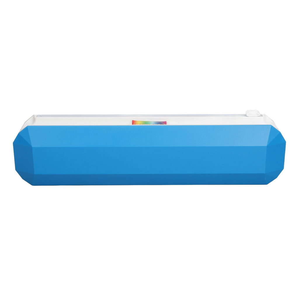 Plastic Wrap Dispenser with Slide Cutter Smooth Cutting Adjustable Reusable Cling Film Dispenser for Tin Foil L 38x9.8cm