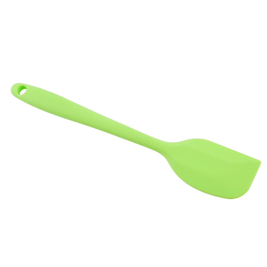 Silicone Spatula Food Grade High Heat Resistant Non Stick Spatula Kitchen Utensils Cookware for Cooking Baking Green