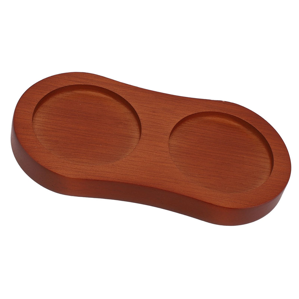 Pepper Salt Mill Tray 8 Shaped Easy To Use Wooden Mill Tray for Placing Various Seasoning Bottles