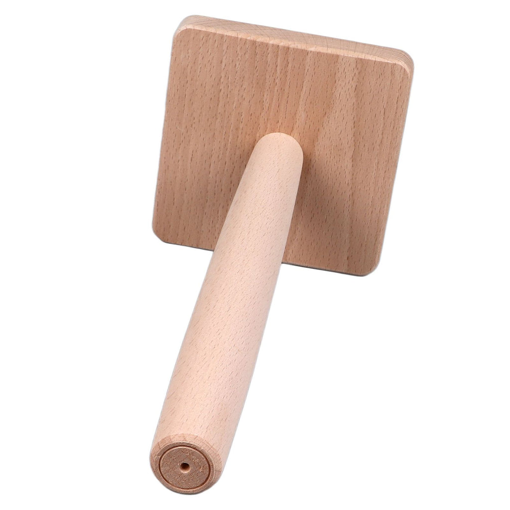 Wooden Paper Towel Holder Countertop Farmhouse Standing Paper Towel Organizer Roll Dispenser with Non Slip Base for Kitchen Living Room