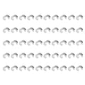 50Pcs Metal Christmas Lights Gutter Hooks Stainless Steel Christmas Lights Gutter Hangers L 24x15mm