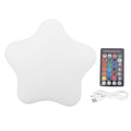 LED Star Shape Light IP68 Waterproof RGB Color Changing Night Light with Remote Control for Indoor Outdoor