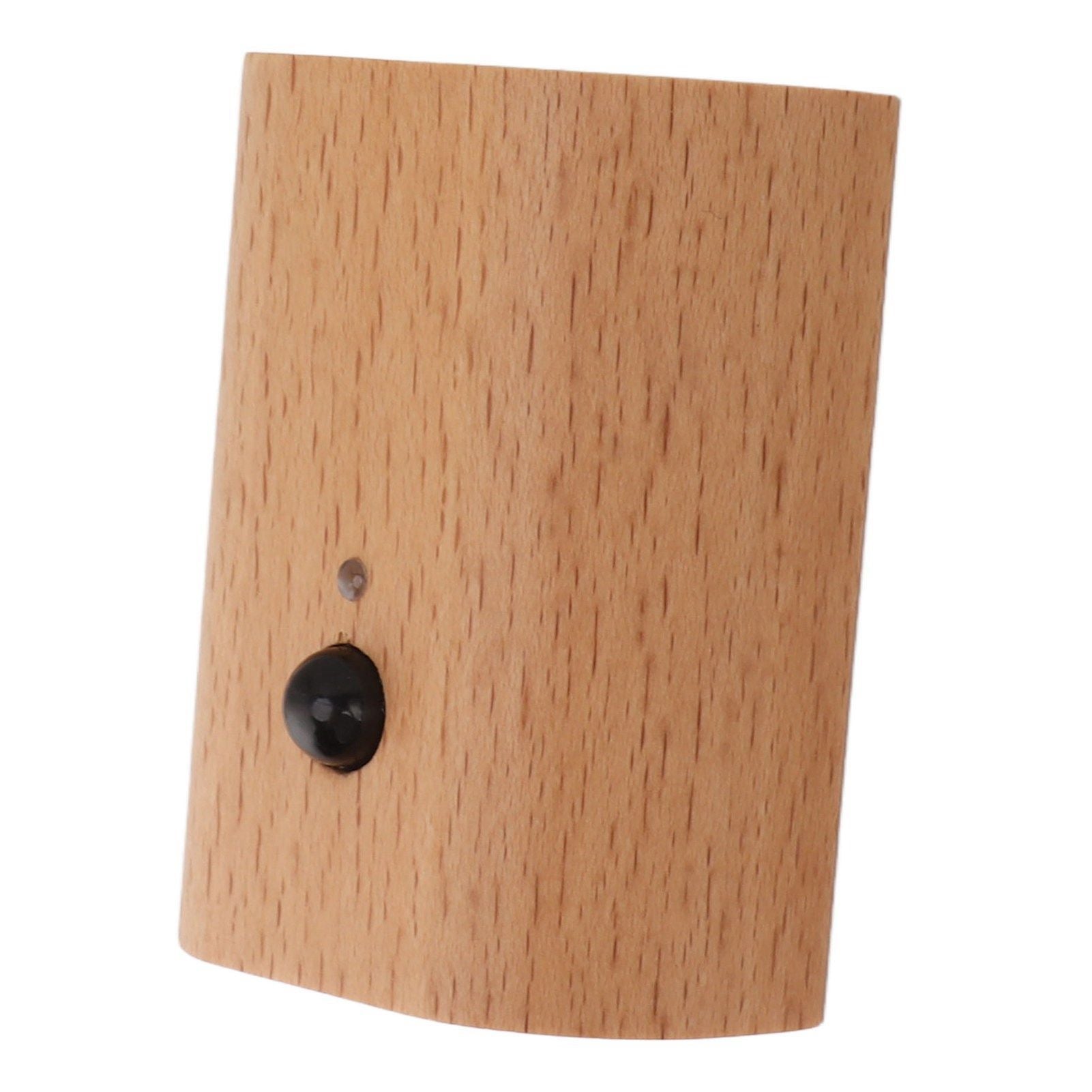 Step Light Wall Sconce Beech Wood Motion Dusk to Dawn Sensor Magnet 2 Side Lighting USB Rechargeable LED Wall Light