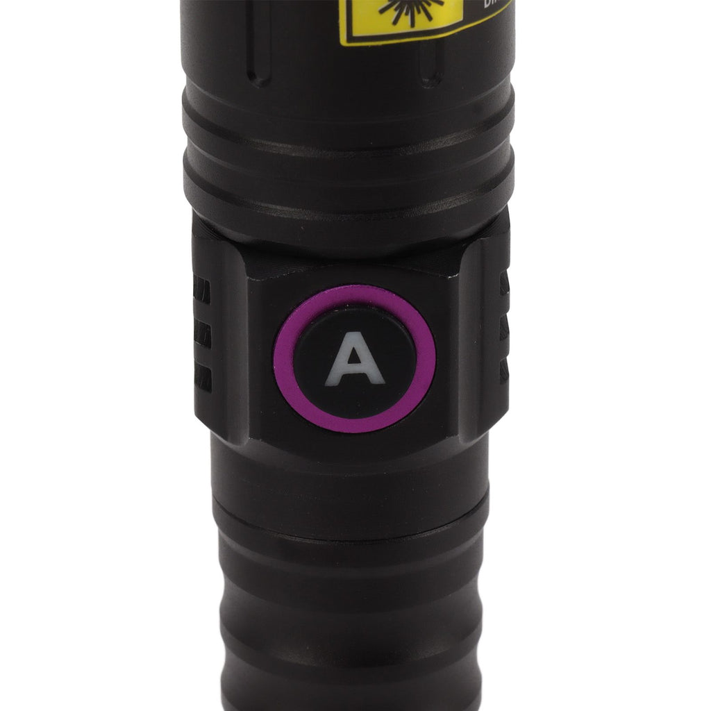 365nm Black Light UV Flashlight Handheld LED Blacklight Flashlight for Pet Urine Stains Rocks Money Resin Curing